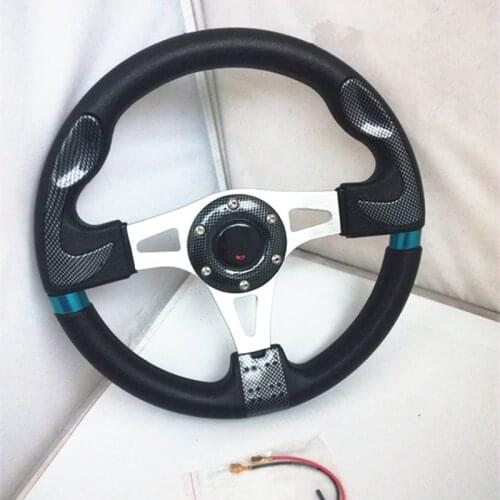 Racing steering wheel / universal 13 inch steering wheel / car styling steering wheel carbon fiber color