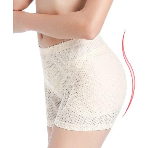 Hot Sale Push Up Invisible Butt Lifter Bottom Body Shaper Sexy Boyshorts Underpants Hip Enhancer Padding Panties 1PC