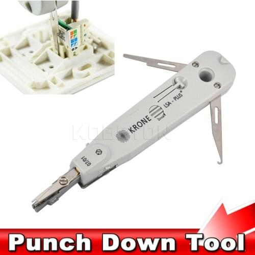 1PC KRONE LSA-Plus Punch Down cable Tool with Sensor Network Lan Punch Tool RJ11 RJ45 Cat5