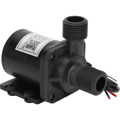 DC 24V Mini Circulating Water Pump Brushless IP68 Waterproof 1320L/H Large Flow Hydraulic Submersible Circulation Water Pump