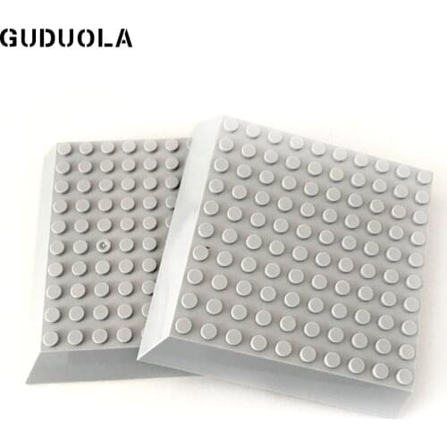 Small Building Blocks 10X10 Thick Baseplates High Bricks Particles Parts DIY Toys Compatible all Brand 4pcs/lot