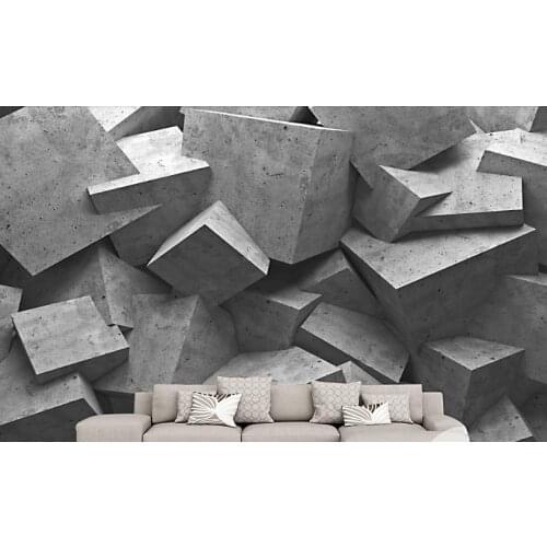 Custom 3d wall mural wall paper Polygonal sphere wallpaper for bedroom living room TV backdrop wall 3d murals