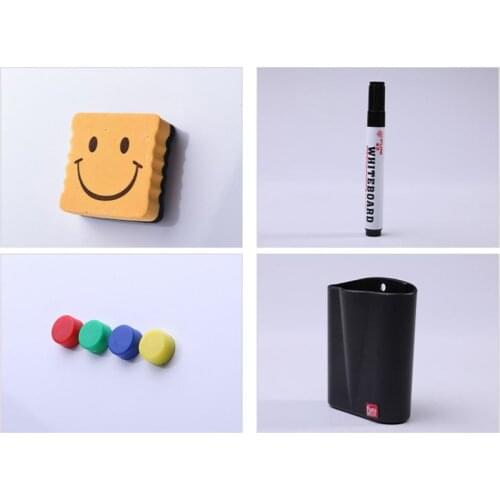 Erasable Magnetic Whiteboard Desktop Message Board Reusable Stand Kid Mini Easel B85B