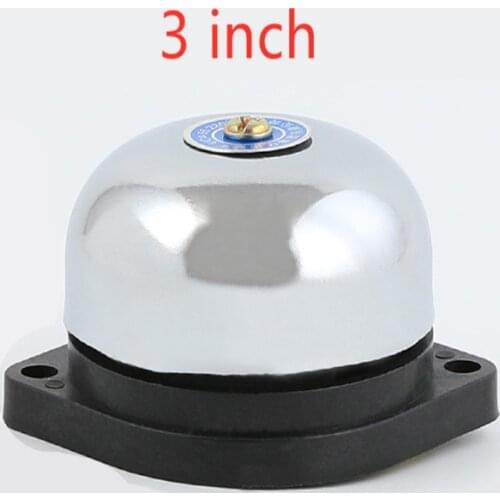 1pcs Tradition electric bell 3 inch 24V 36V 48V 110V 220V 8w 95DB Alarm Bell High Quality Door bell School Factory Bell