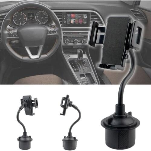 Universal Car Cup Mount Phone Holder 360 Adjustable Stand Cradle For Cell Phone GPS Portable Stand Support For Smartphones