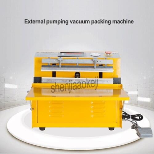 110V/220V DZQ-400TE External Pumping Vacuum Packing Machine 700W Commercial Automatic Food Sealing Machine Home Vacuum Machine