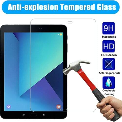 Tempered Glass For Samsung Galaxy Tab A A2 S3 S4 S5e 8.0 9.7 10.5 Screen Protector For T820 T830 T860 T380 T387 T590 Glass Film