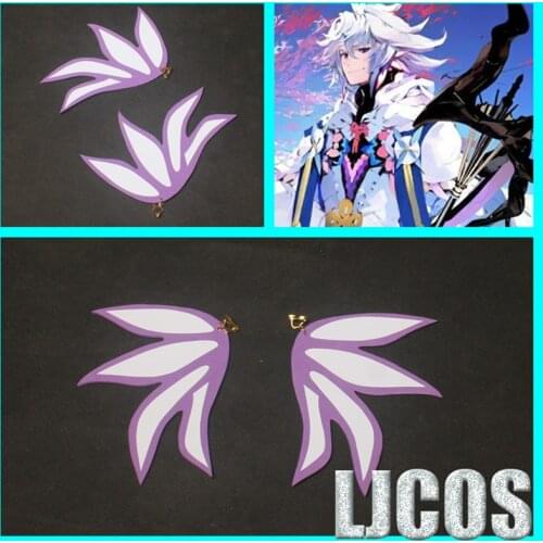 1 Pair Fate Grand Order FGO Cosplay Merlin Earrings Game Halloween Christmas Cosplay Accessary Merlin Eardrop