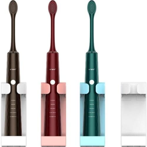 1Pc Traceless Stand Rack Toothbrush Organizer Electric Wall-Mounted Holder Bathroom Organizer Accessories Tools