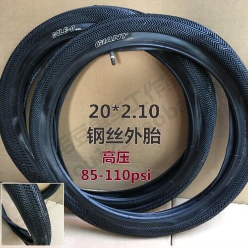 20*2.1 high pressure bike tire 20 inch BMX tire 85-110PSI 54-406 bicycle tire