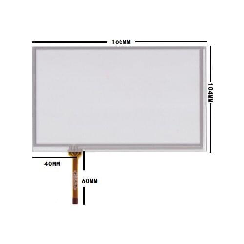 165mm*104mm 7 inch resistive touch screen handwriting screen AT070TN83 XWT269 165*104 free shipping