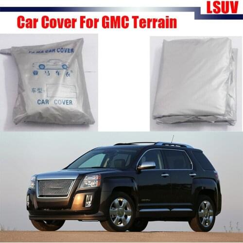 Cawanerl Free Shipping ! Car Cover Outdoor Anti UV Snow Sun Rain Resistant Protection Dustproof Cover For GMC Terrain