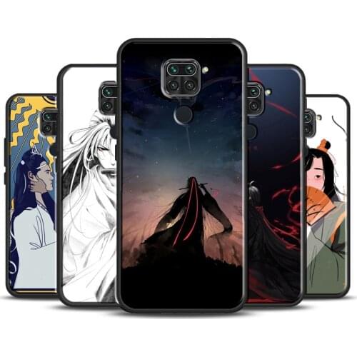 Mo Dao Zu Shi Wuxian Wei Ying Phone Case For Xiaomi Redmi Note 10 9 Pro 9S 8T 8 Pro Coque For Redmi 9 9C 9A 8A 9T K40