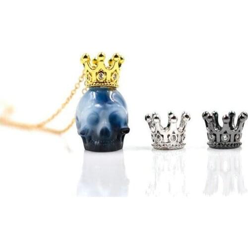 DIY Holloween Decoration Skull Head Silicone Mold Bracelet Charms Fashion Jewelry Fillings Pendant Accessory Making Resin Craft