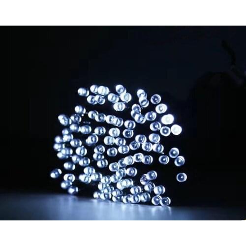 22M 200LED Solar Powered Christmas wedding Xmas fairy String Lights Lighting Garden Garland lamp 8 modes-7 Colors optional