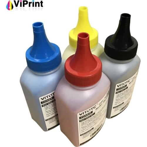 4 Bottle Toner Powder For Samsung CLX-3170 3170N 3170FN CLX-3175 3175n 3175fn 3175fw Color Laser Printer Cartridge Refill Reset