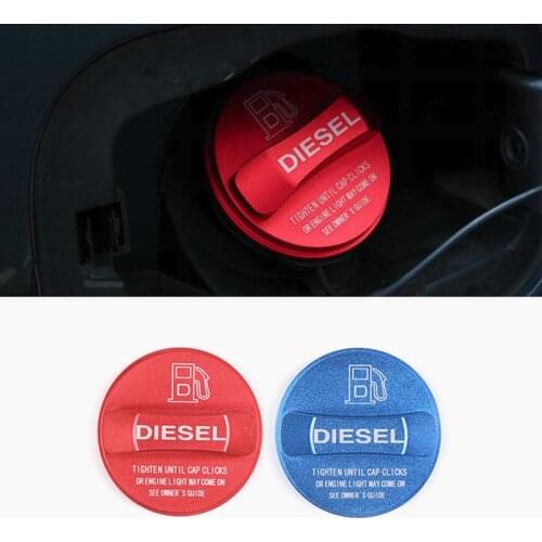 Gasoline Diesel Fuel Tank Cap Cover Trim For Land Rover Discovery 4/Ranger Rover/Discovery Sport/Evoque Aluminium Alloy