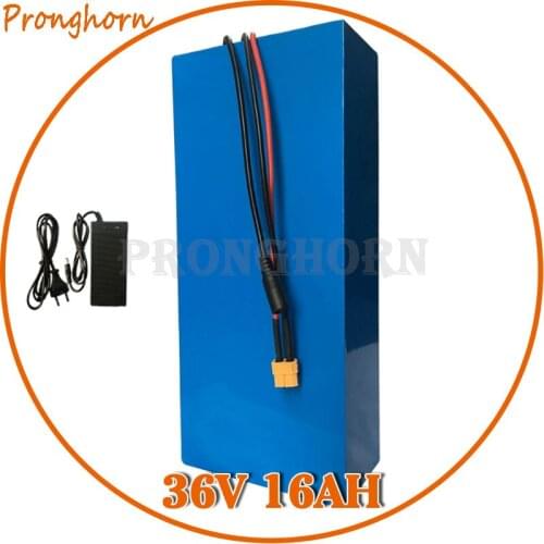 36V 15AH Lithium Battery 36V 16AH Electric Bicycle Battery 36V Ebike Battery+2A Charger For 36V 350W 500W Motor Scooter Bicycle