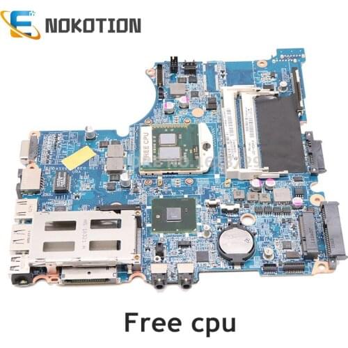 NOKOTION 599523-001 614524-001 DASX6MB16E0 for HP Probook 4420S 4320S Laptop motherboard HM55 DDR3 free cpu