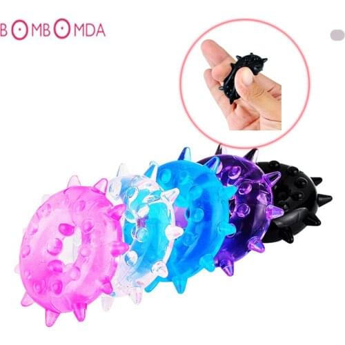 Male Penis Erection Stretcher Soft Silicone Penis Ring Cock Ring Sex Toys for Men Male Chastity Belt Device Delay Ejaculation