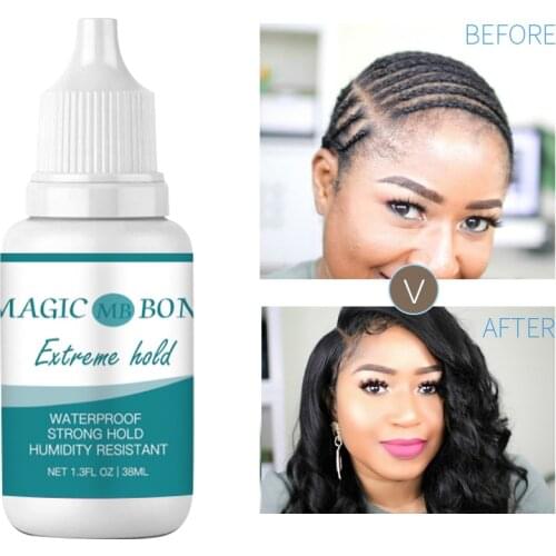 New Arrival 1.3 Oz 38 Ml Magic Bond Adhesive Glue Wig Bonding Glue For Lace Wig And Toupee