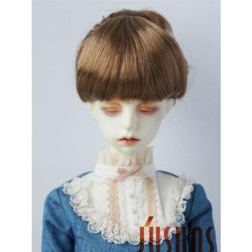 JD049 SD 1/3 Lovely Up Style Synthetic Mohair BJD doll wigs soft doll wig size 8-9 inch BJD wigs