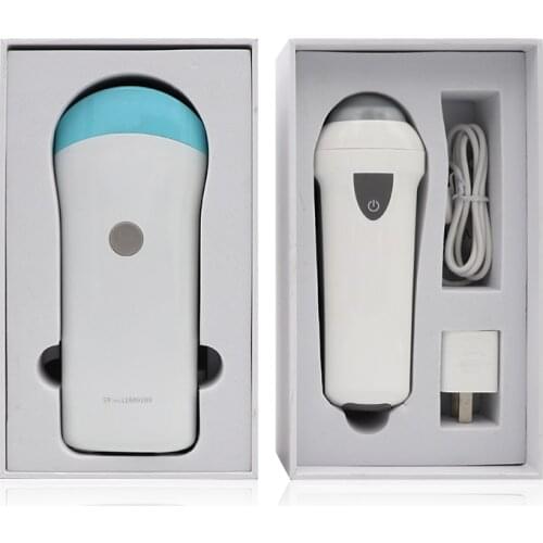 Livestock Portable Pregnancy Test Handheld Ultrasound Machine Wireless Goat Pig Veterinary Ultrasound Scanner Pig Sheep Large