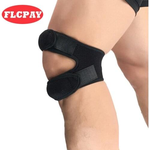 1 PCS Adjustable Knee Strap Patellar Tendon Band Knee Support Brace Protector Pads Sport Safrty Fit Fitness Running Kneepads
