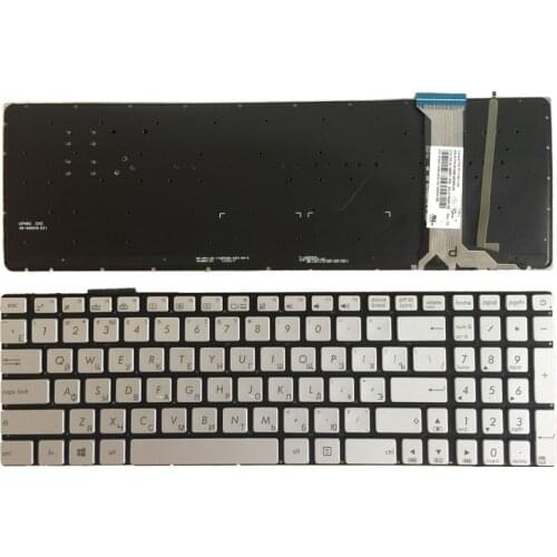 FOR ASUS GL552 GL552J GL552JX GL552V GL552VL GL552VW N551 N551J N551JB N551JK N551JM N551JQ backlit Russian RU laptop keyboard