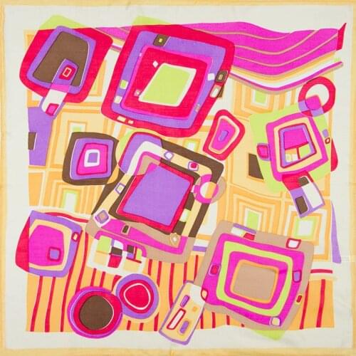 Natural Silk Scarf Women Bandana Female Hair Scarf for Women Silk Neck Scarf Womens Square Silk Headband Face Mask Scarf Field