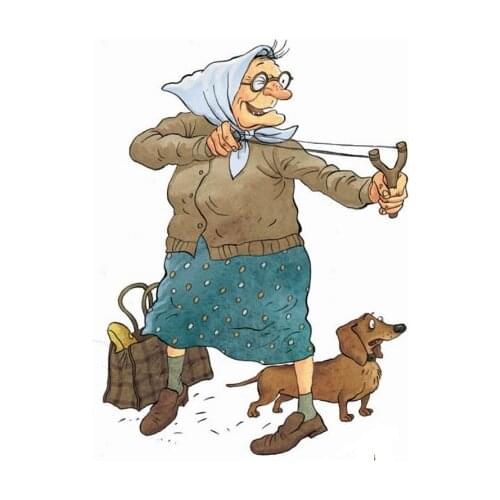 Old Woman Transparent Clear Pattern Stamps For DIY Scrapbooking/Card Making/Kids Christmas Fun Decoration Suppliestampons