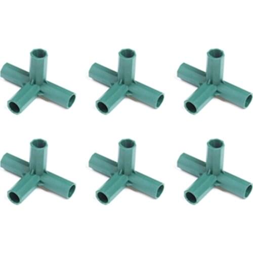 Connectors Filling Plastic Pipe Parts Garden Tools Bracket DIY Accessories For Gardens 16 Mm 16mm Gardening Greenhouse Joint