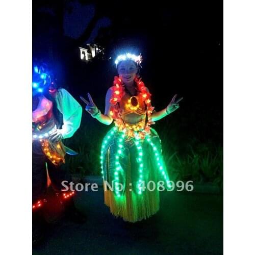 LED luminous dress for performance/Carnival dress/Light-up costumes/Amusement park series 05