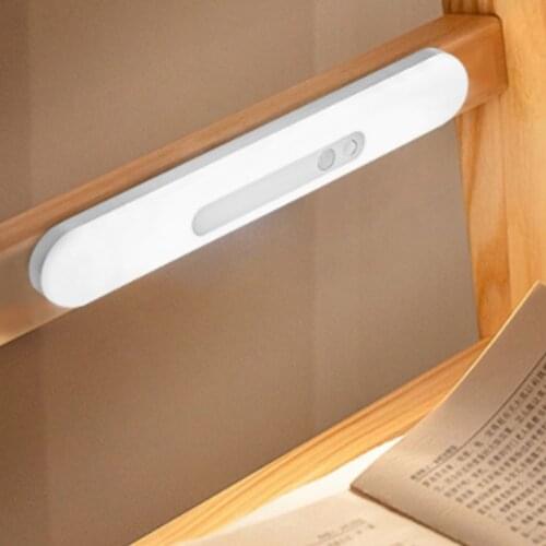 Under Cabinet Light LED Motion Sensor Light USB Rechargeable Night Light LED Lamp For Wardrobe Kitchen Bedroom Closet