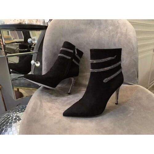 Women Shoes Ankle Boots With A Heel Cleopatra Handmade Boots
