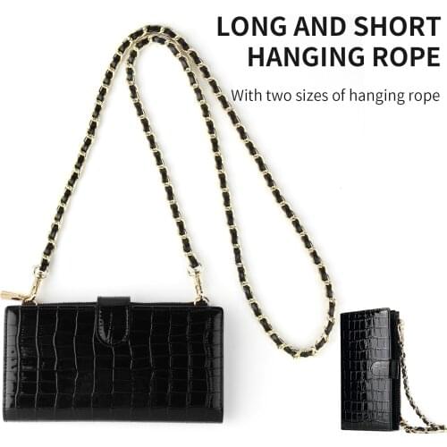 2021 New Fashion Mobile Phone Crossbody Bag Wallet Small Chian Shoulder Bag Women Messenger Bag Side Cross Body Bag for Women