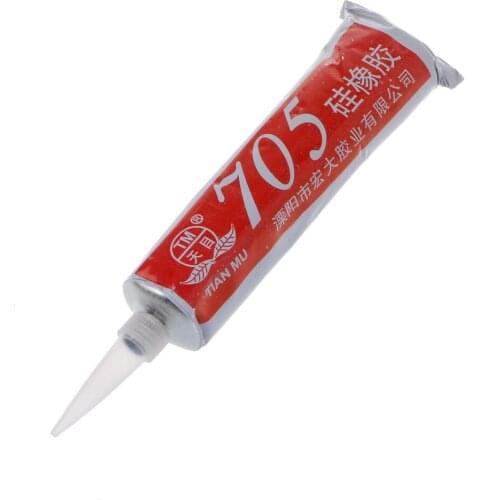 705 Silicone Clear Sealing Glue Waterproof Heat Resist For Electron Component