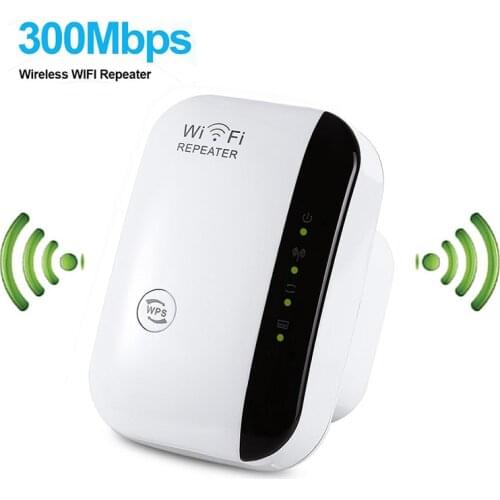Wireless-N Wifi Repeater 802.11n/b/g Network Router 300Mbps Wi-Fi Amplifier WI FI Range Extender Wi fi Encryption Access Point