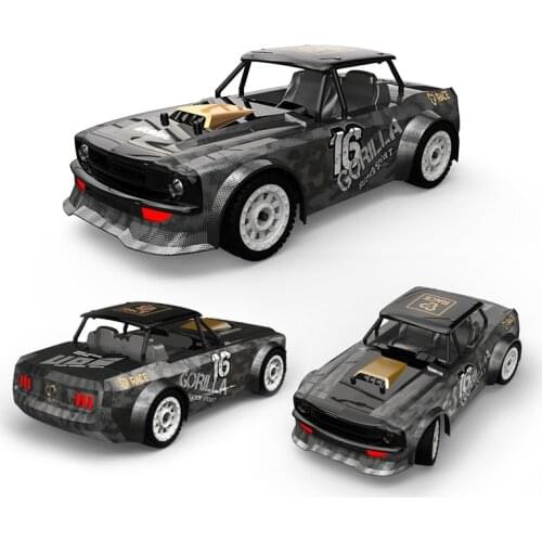 CSOC RTR 2.4G 4WD 30km/h 1/16 RC Car LED Light Drift On-Road Proportional Control Vehicles Model For Children Adults Gift
