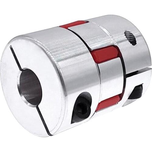 D40L50 spider flexible motor coupler 12×12 12×14 12×15 12×19 14×14 14×15 14×19 14×20 15×15 15×20 aluminium flexible jaw coupling
