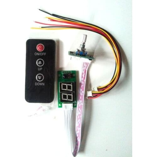 Double Digital led Potentiometer Remote audio Volume control,Amplifier dc 5-12v VOL_VE Frequency : 20Hz-20KHz
