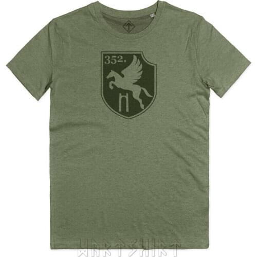 Wehrmacht 352 Infantry Division WW2 Normandy Battle T-Shirt. Summer Cotton Short Sleeve O-Neck Mens T Shirt New S-3XL