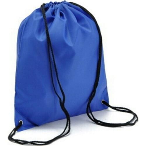 2019 Hot Style Man Women Fashion Solid Big Capacity Drawstring Bag Contracted Suit Any Clothing Travel Sports Pack