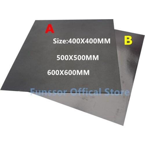 Funssor Large Printing Size Magnetic Print Bed Tape Print Sticker Build Plate Tape Flex Plate System