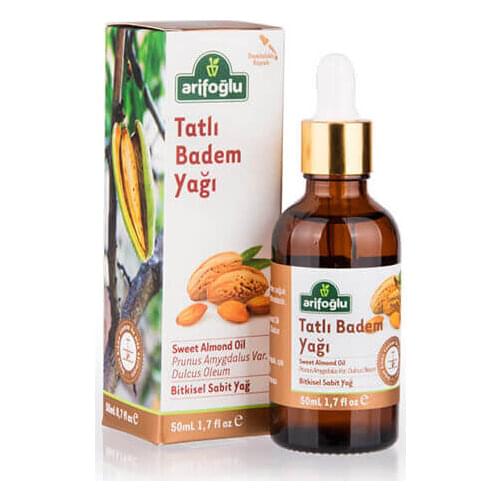 Almond Oil SWEET 50ml cold pressed natural organic healing source alternative medicine health beauty turkish spice