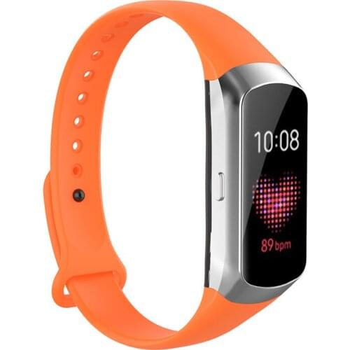 Soft Silicone Wristband Strap for Samsung Galaxy Fit SM-R370 Smart Watch Watchband Bracelet Buckle Replacement Watch Bands Strap