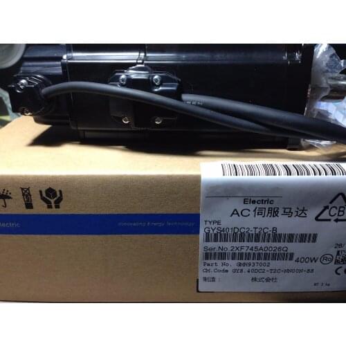 NEW&ORIGINAL AC SERVO MOTOR GYS401DC2-T2C-B *100% REAL STOCK,Please contact us for real photo
