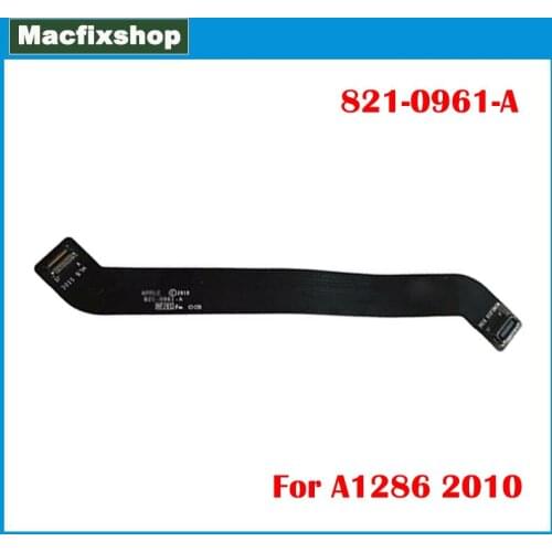 Original A1286 WiFi Bluetooth Airport Cables For MacBook Pro 15" Unibody A1286 Network Card Flex Cable 821-0961-A Mid 2010 Year