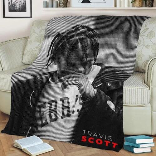Astroworld 3D Print Plush Blanket Throw On Sofa Home Decor Soft Warmth Washable Nap Blanket Dropshipping