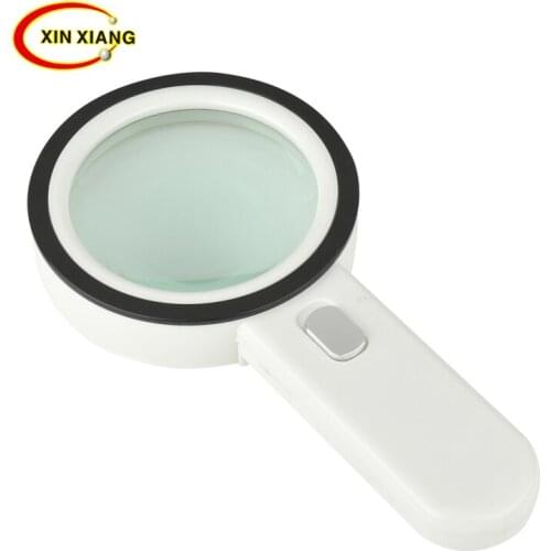 High definition optical 20 fold handheld reading lamp with a lamp of 12 times high appreciation of antique jewelry